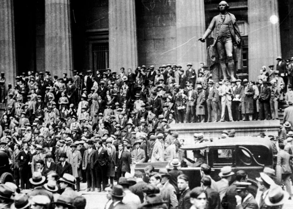 1929: Stock market crash